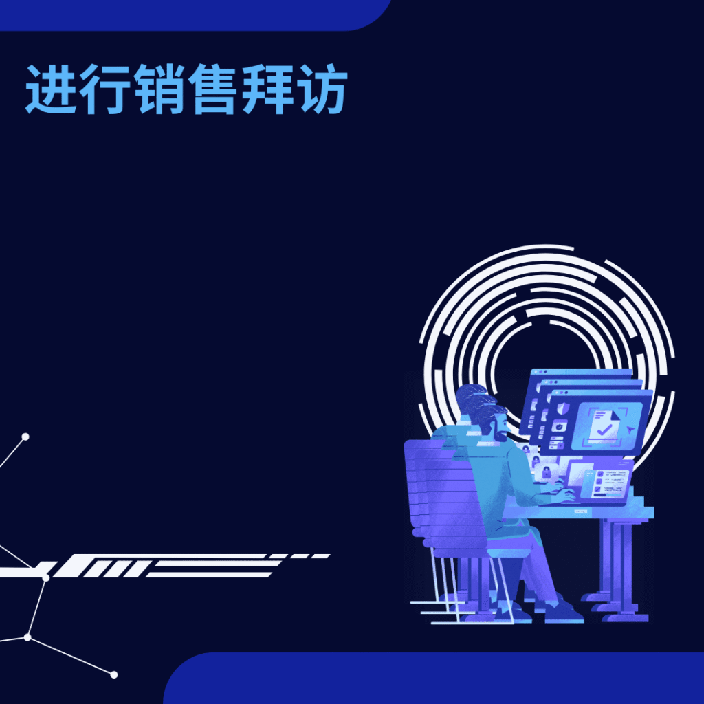 进行销售拜访
