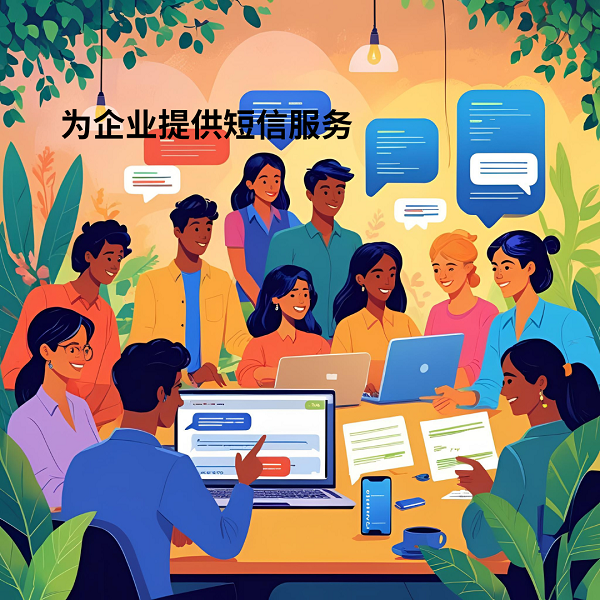 为企业提供短信服务