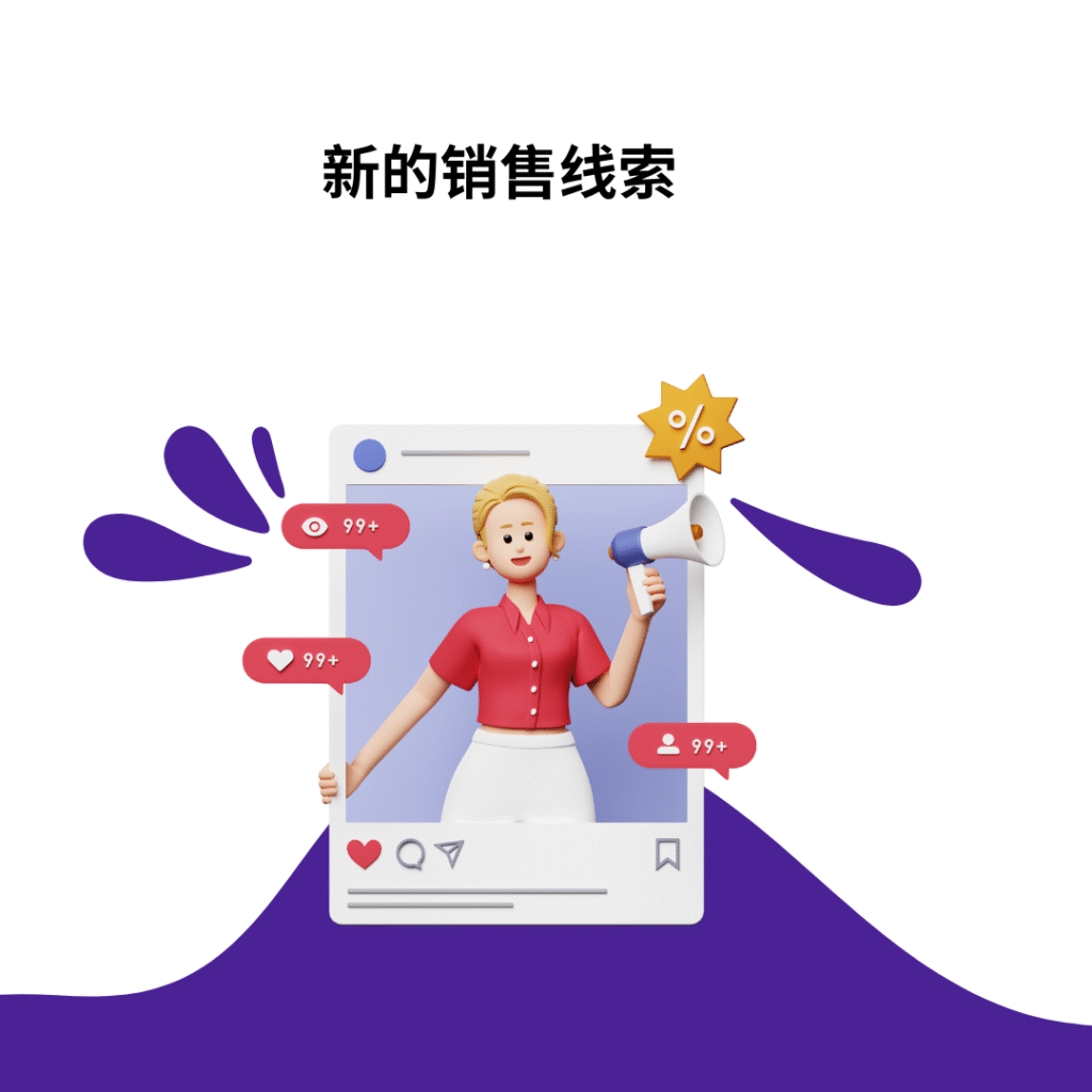 新的销售线索